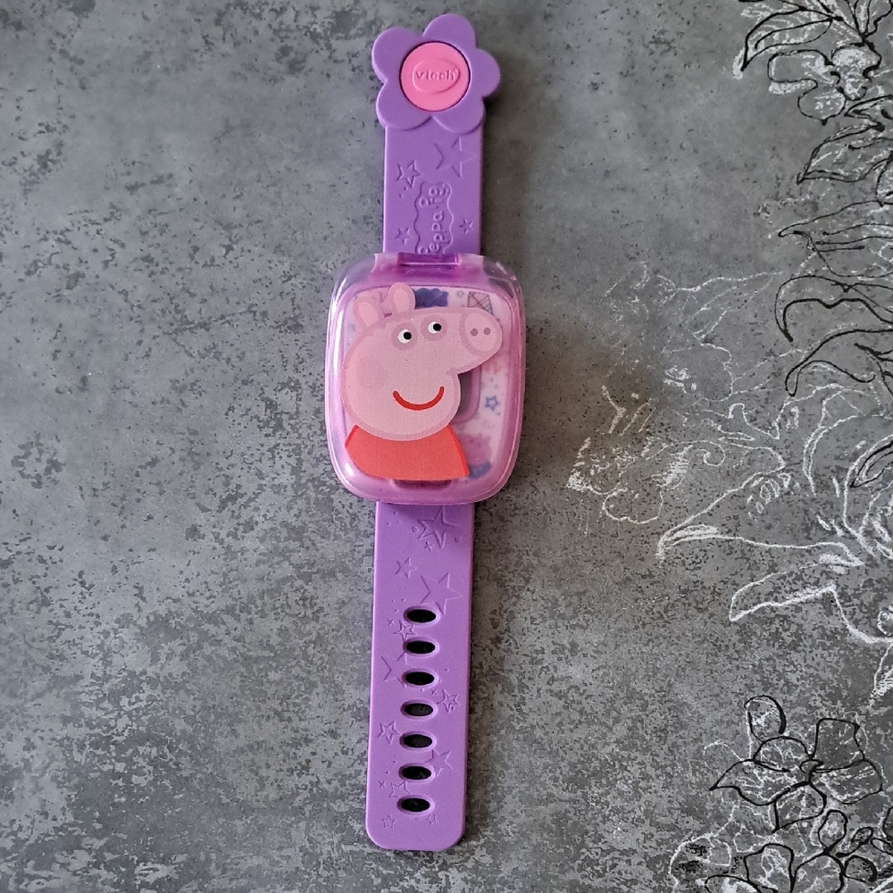 V-Tech Peppa Pig Kids Learning Wristwatch